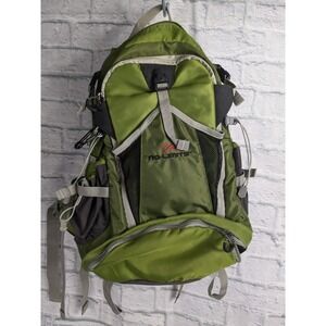 No Limits Backpack Green Hiking Camp Rucksack  Hydration Nice Condition!  S9
